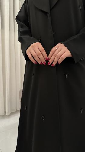 عباية لوران - شك اسود