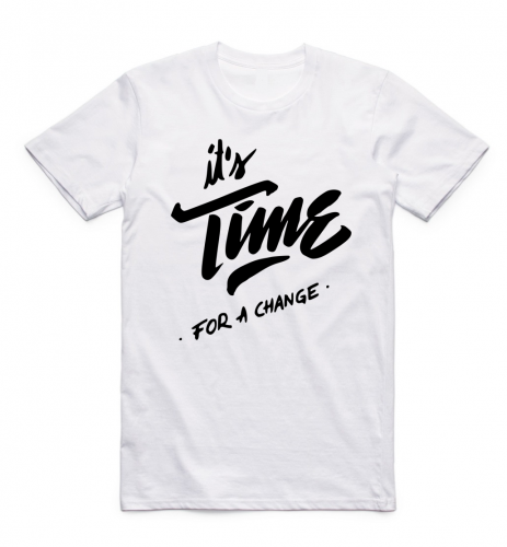 تيشيرت (It's Time for a change) - 0555